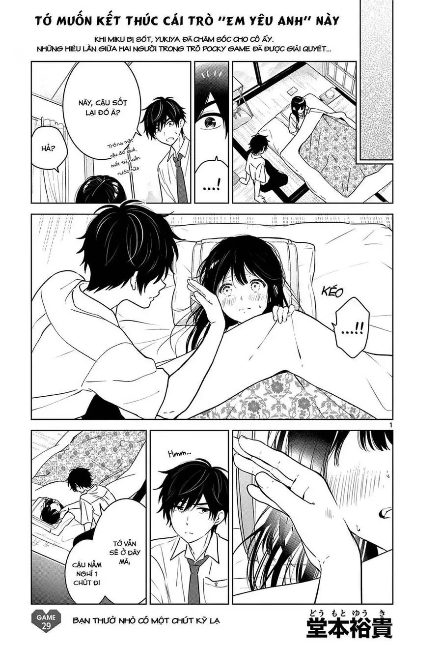 Aishiteru Game Wo Owarasetai Nettruyen ZZZ Chương 29 Page 1