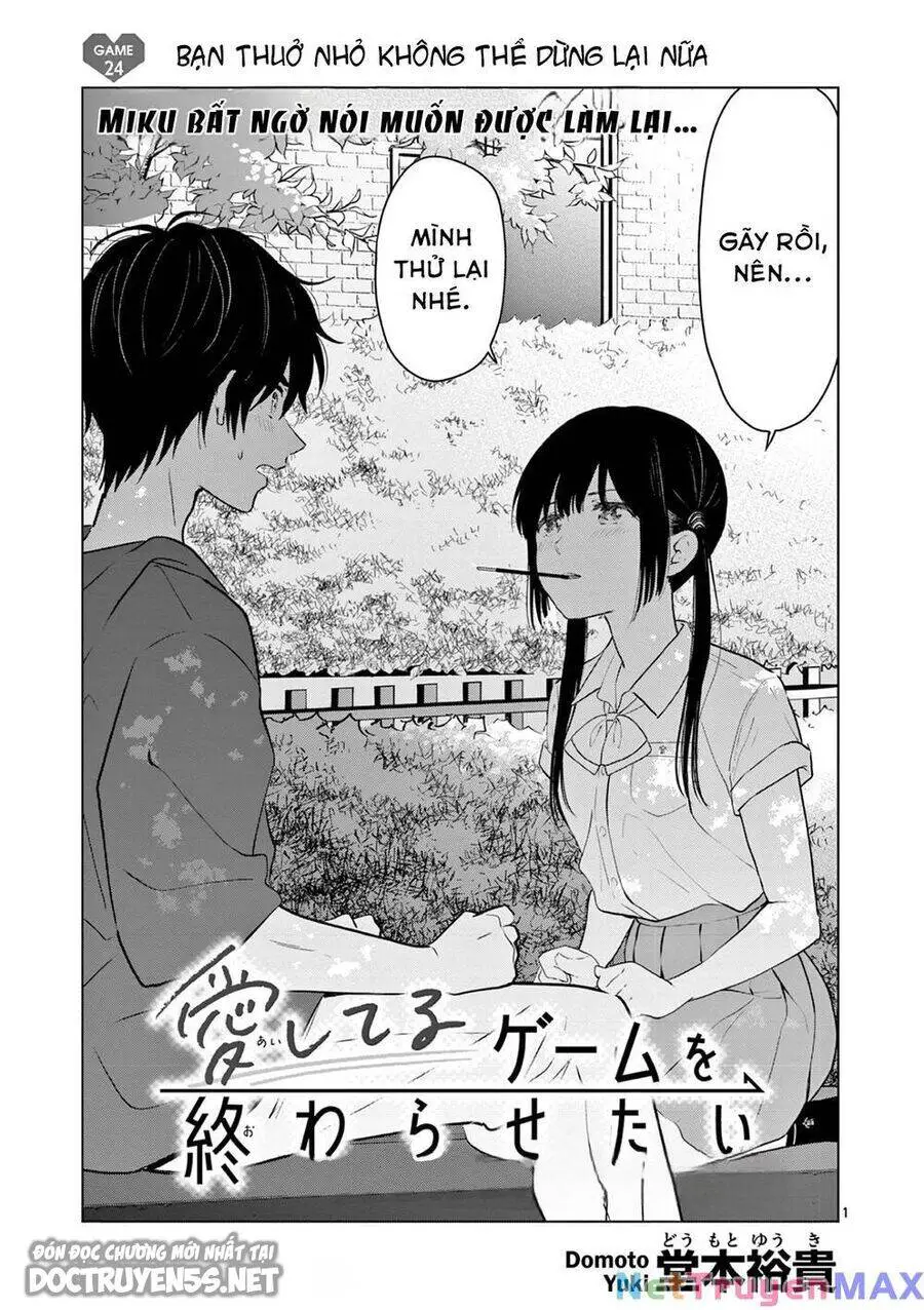 Aishiteru Game Wo Owarasetai Nettruyen ZZZ Chương 24 Page 2
