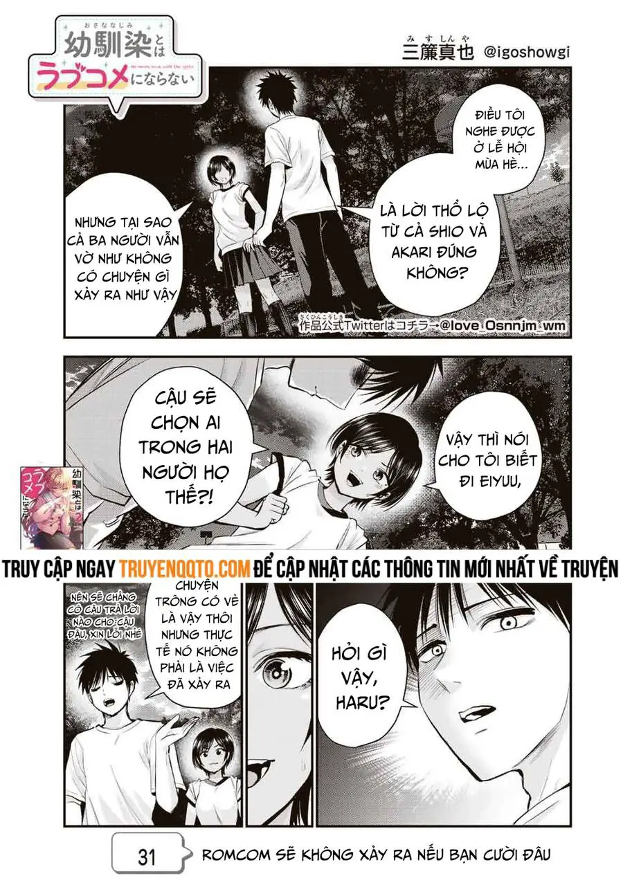 Làm Gì Có Chuyện Tình Hài Hước Giữa Bạn Thuở Nhỏ Được! Nettruyen ZZZ Chương 31 Page 1