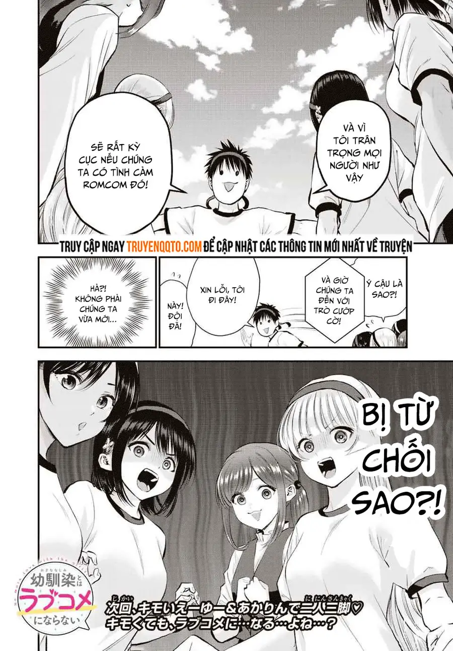Làm Gì Có Chuyện Tình Hài Hước Giữa Bạn Thuở Nhỏ Được! Nettruyen ZZZ Chương 38 Page 14