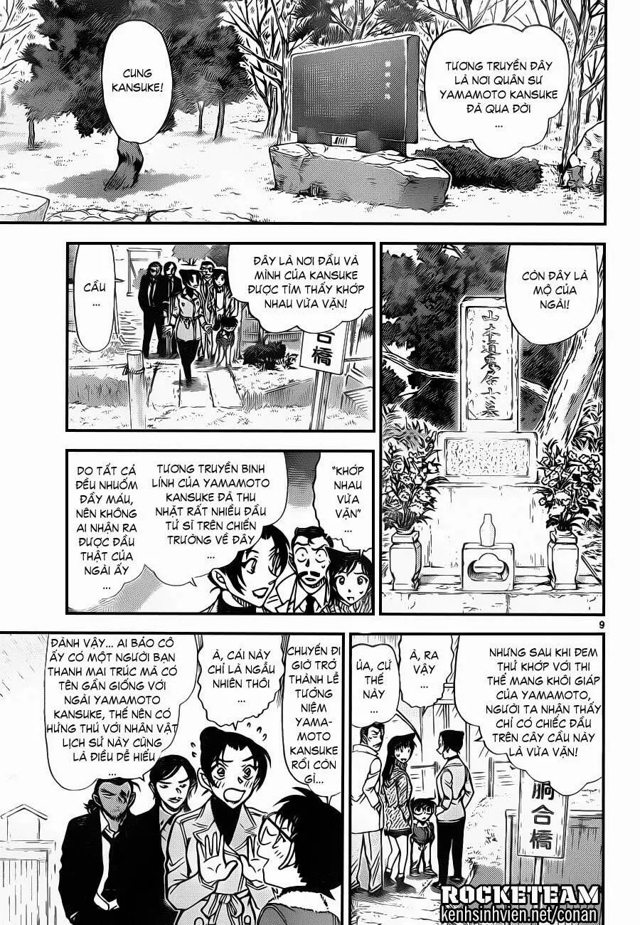Thám Tử Conan Nettruyen ZZZ Chương 913 Page 9