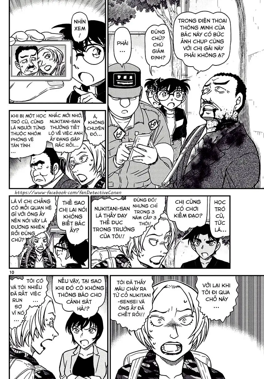 Thám Tử Conan Nettruyen ZZZ Chương 991 Page 10
