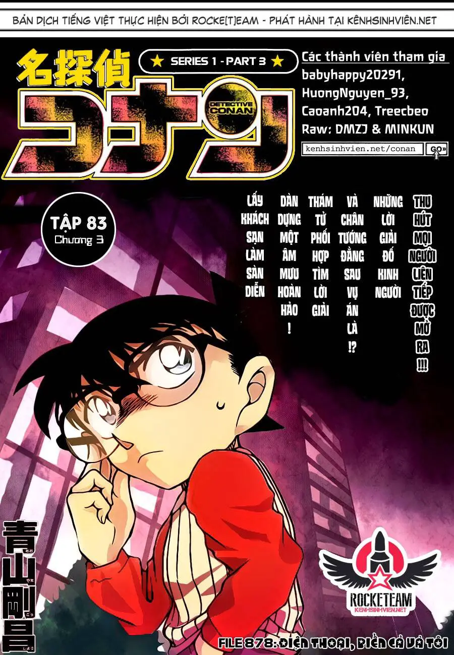 Thám Tử Conan Nettruyen ZZZ Chương 878 Page 1