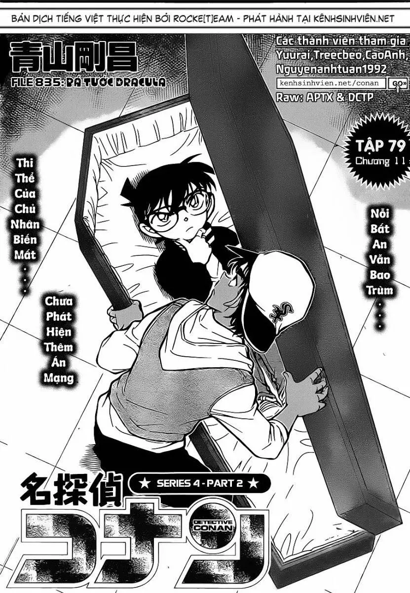 Thám Tử Conan Nettruyen ZZZ Chương 835 Page 1