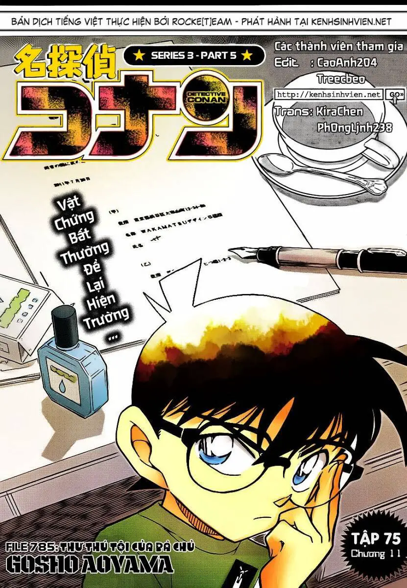 Thám Tử Conan Nettruyen ZZZ Chương 785 Page 1