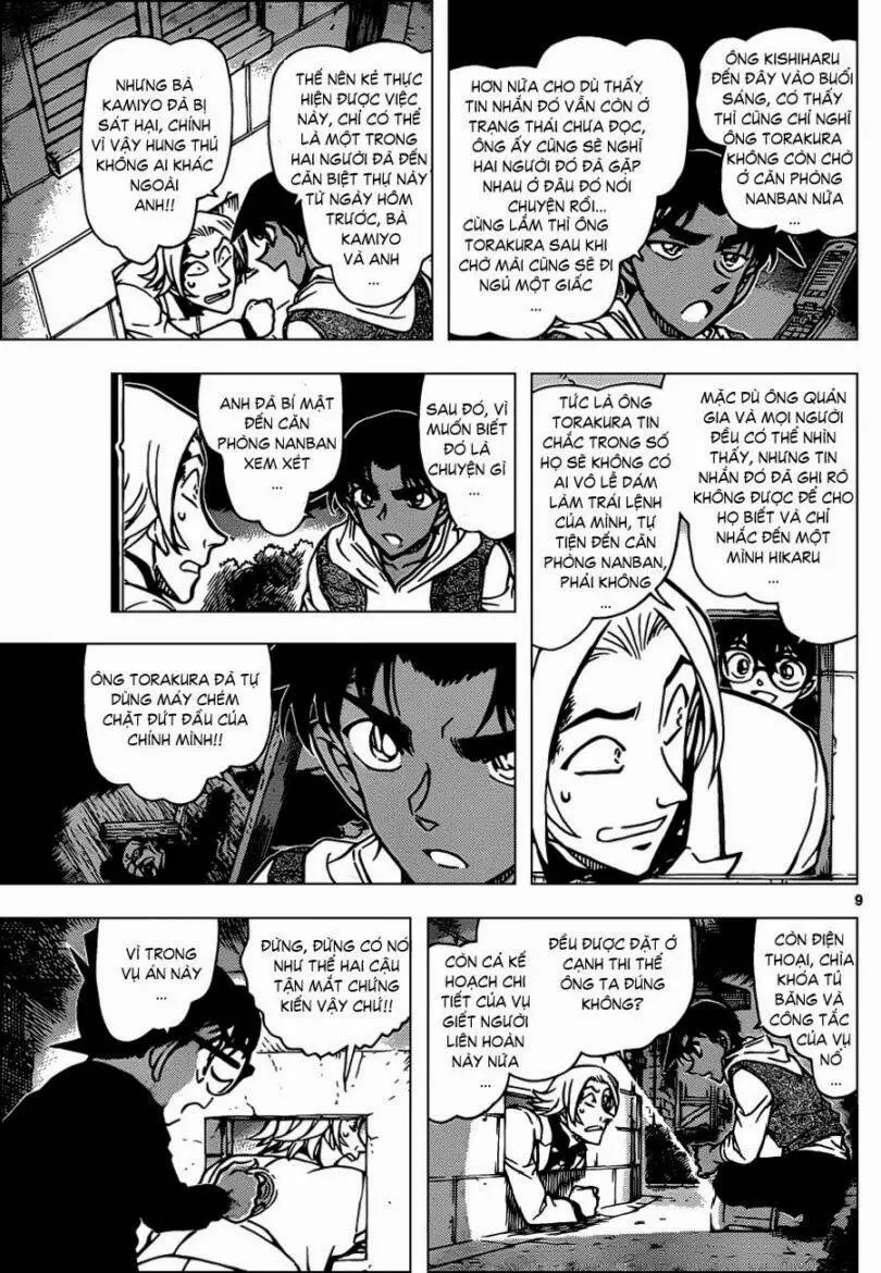 Thám Tử Conan Nettruyen ZZZ Chương 840 Page 9