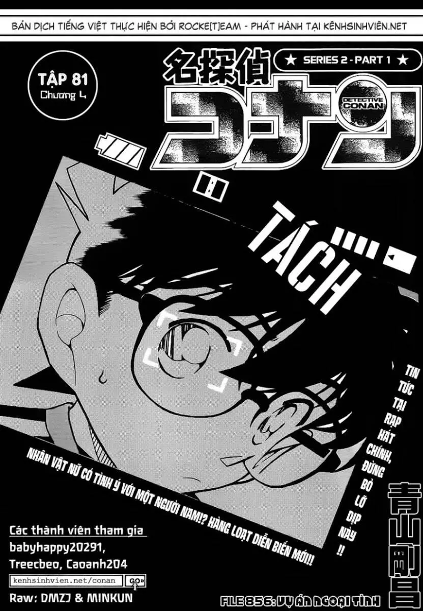 Thám Tử Conan Nettruyen ZZZ Chương 856 Page 2