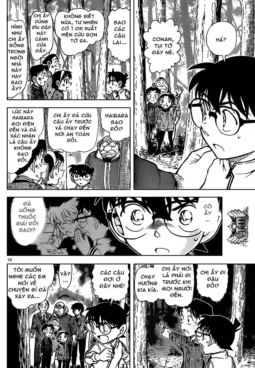 Thám Tử Conan Nettruyen ZZZ Chương 817 Page 10