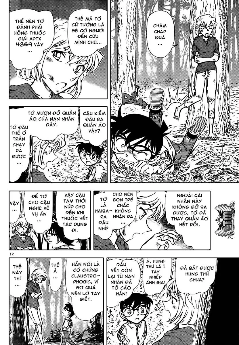 Thám Tử Conan Nettruyen ZZZ Chương 817 Page 12