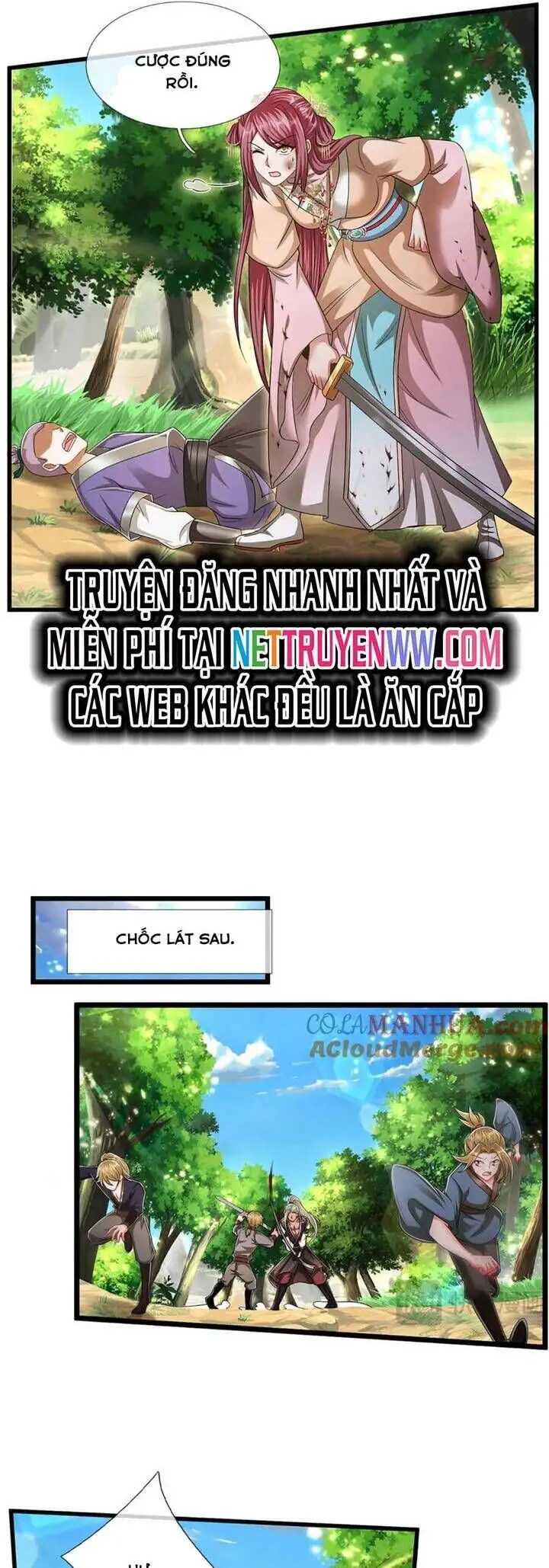 Bị Giam Cầm Trăm Vạn Năm Đệ Tử Ta Trải Khắp Chư Thiên Thần Giới Nettruyen ZZZ Chương 290 Page 22