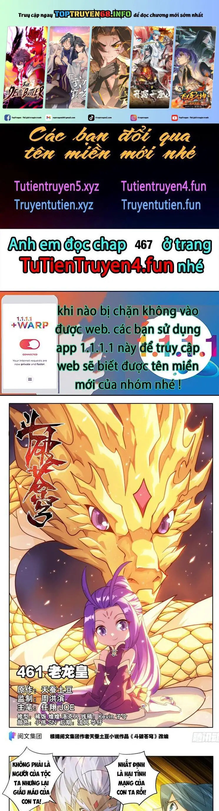 Đấu Phá Thương Khung Nettruyen ZZZ Chương 466 Page 1