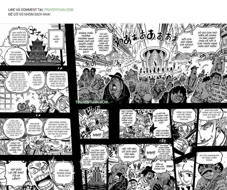 One Piece Nettruyen ZZZ Chương 1096 Page 3
