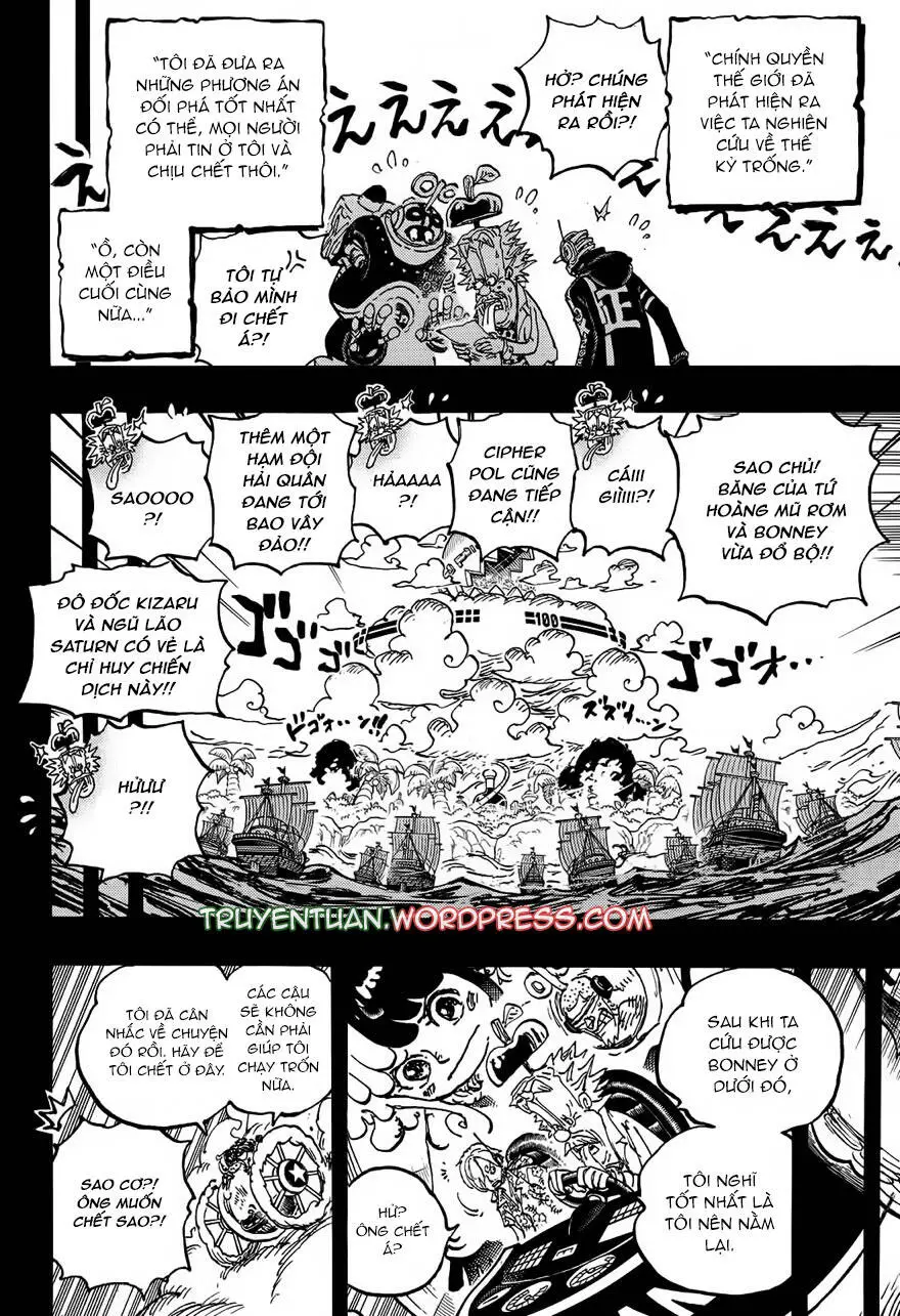 One Piece Nettruyen ZZZ Chương 1123 Page 15