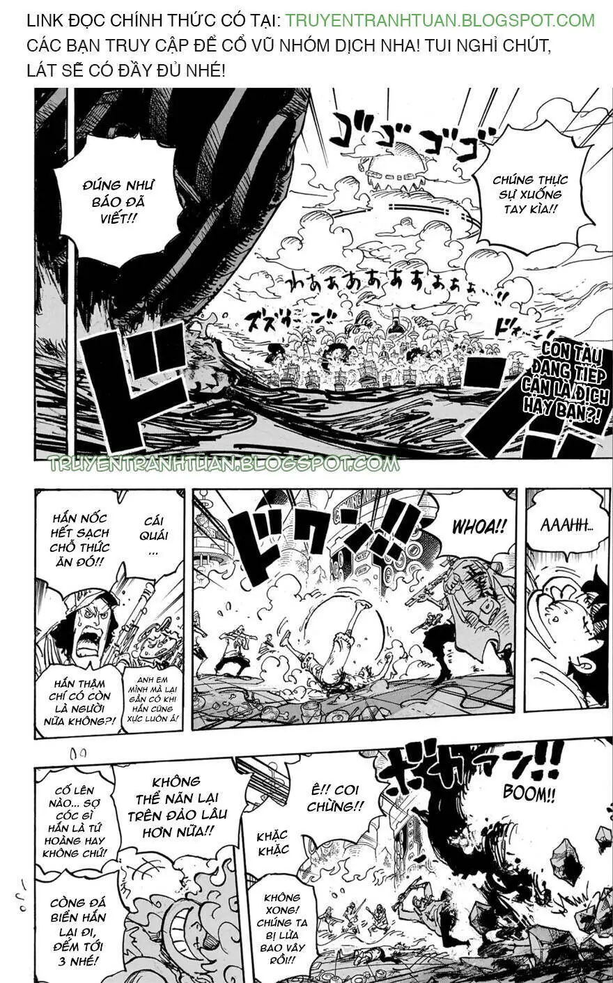 One Piece Nettruyen ZZZ Chương 1106 Page 2