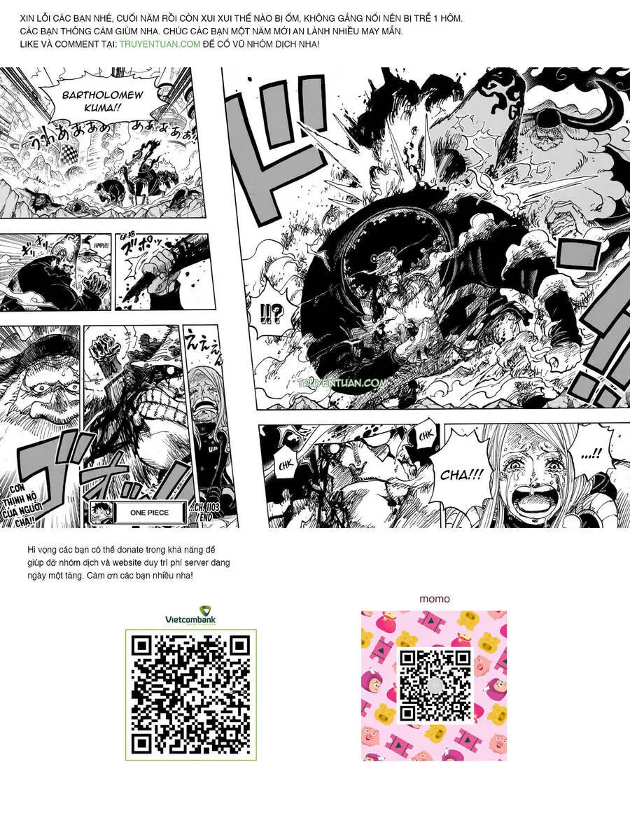 One Piece Nettruyen ZZZ Chương 1103 Page 17