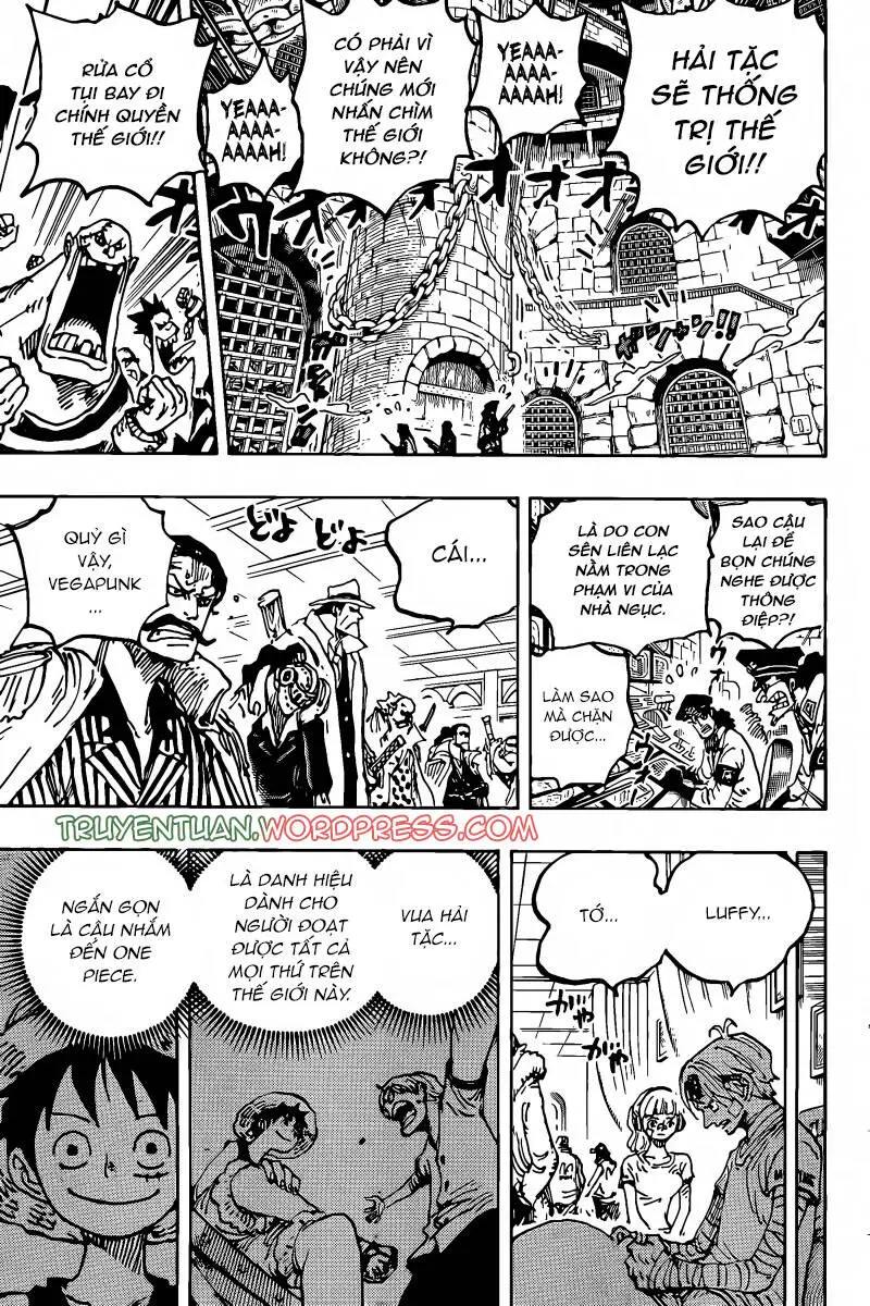 One Piece Nettruyen ZZZ Chương 1122 Page 3