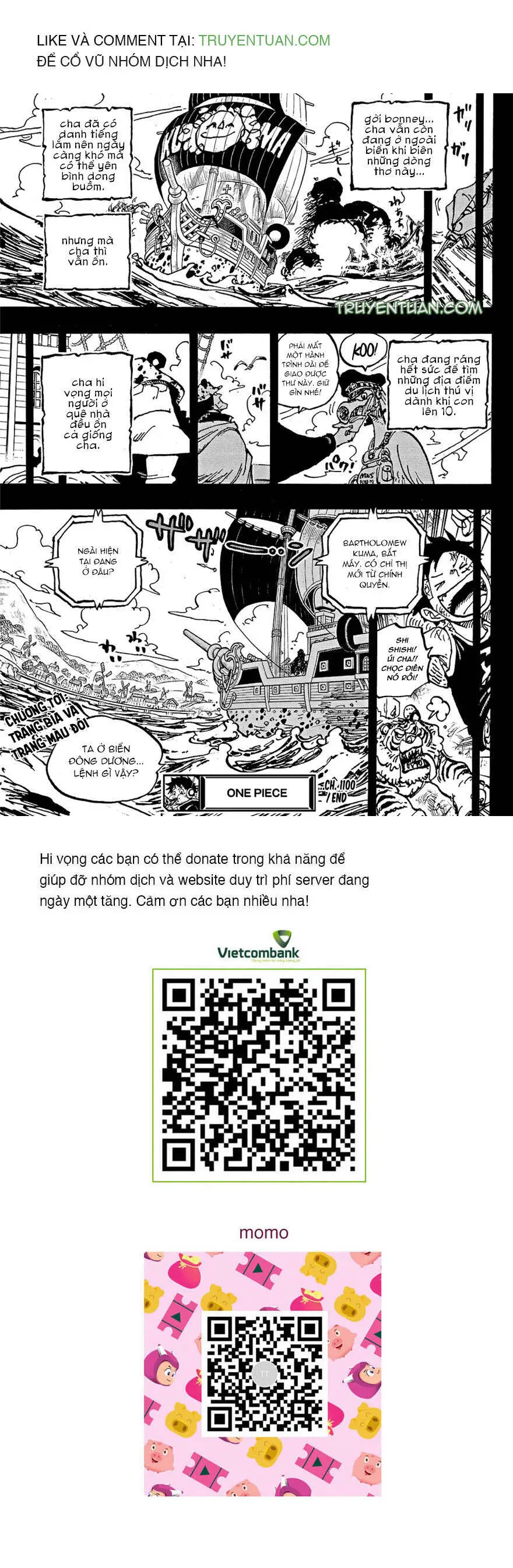 One Piece Nettruyen ZZZ Chương 1100 Page 18