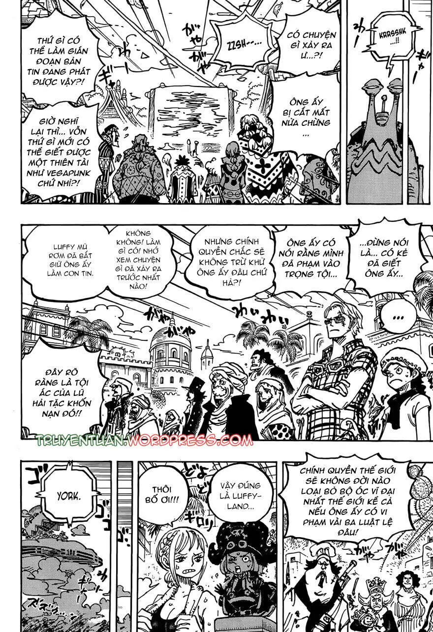 One Piece Nettruyen ZZZ Chương 1118 Page 5