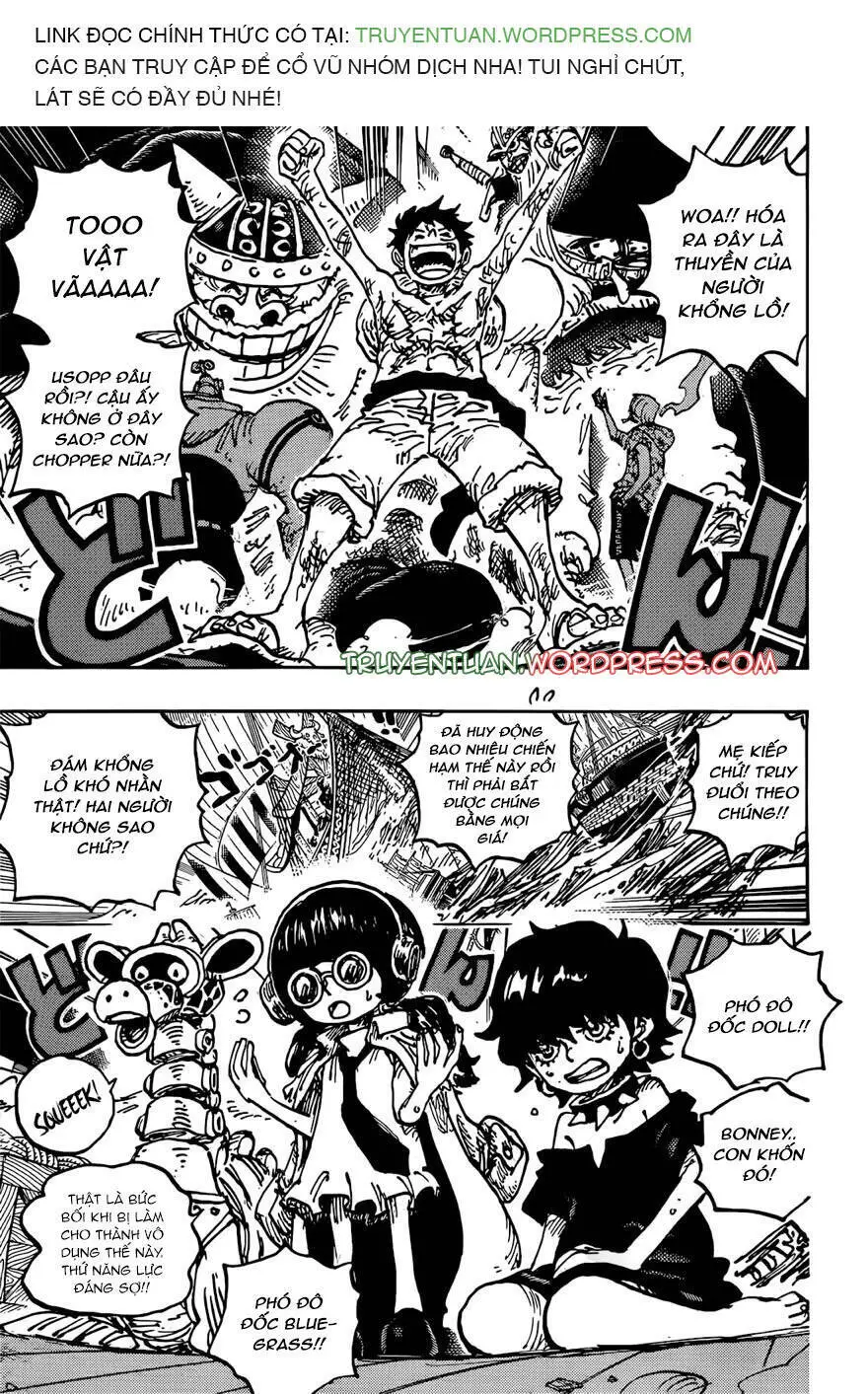One Piece Nettruyen ZZZ Chương 1118 Page 8