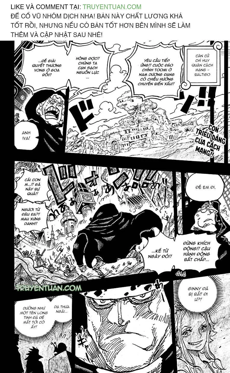 One Piece Nettruyen ZZZ Chương 1098 Page 3