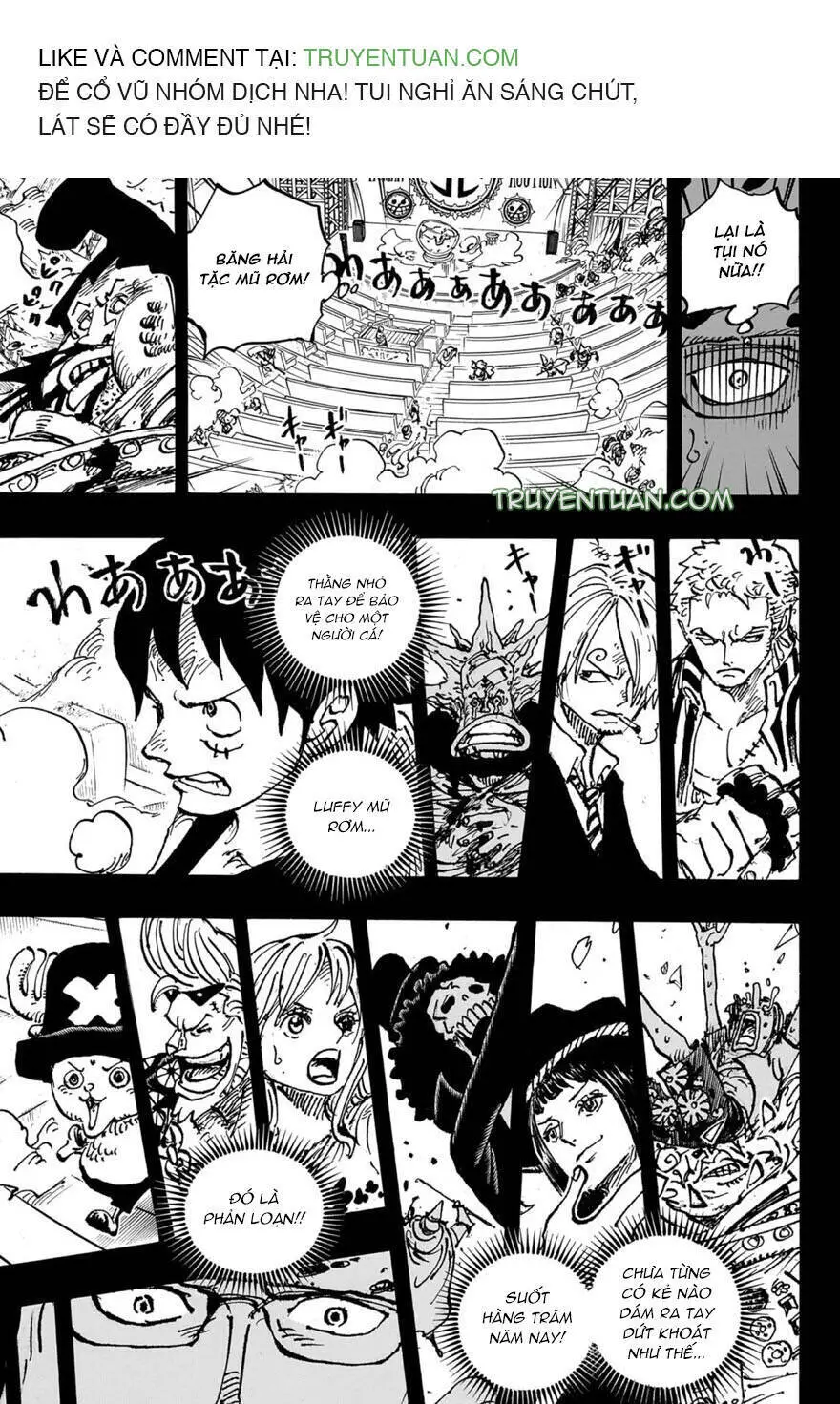 One Piece Nettruyen ZZZ Chương 1102 Page 11