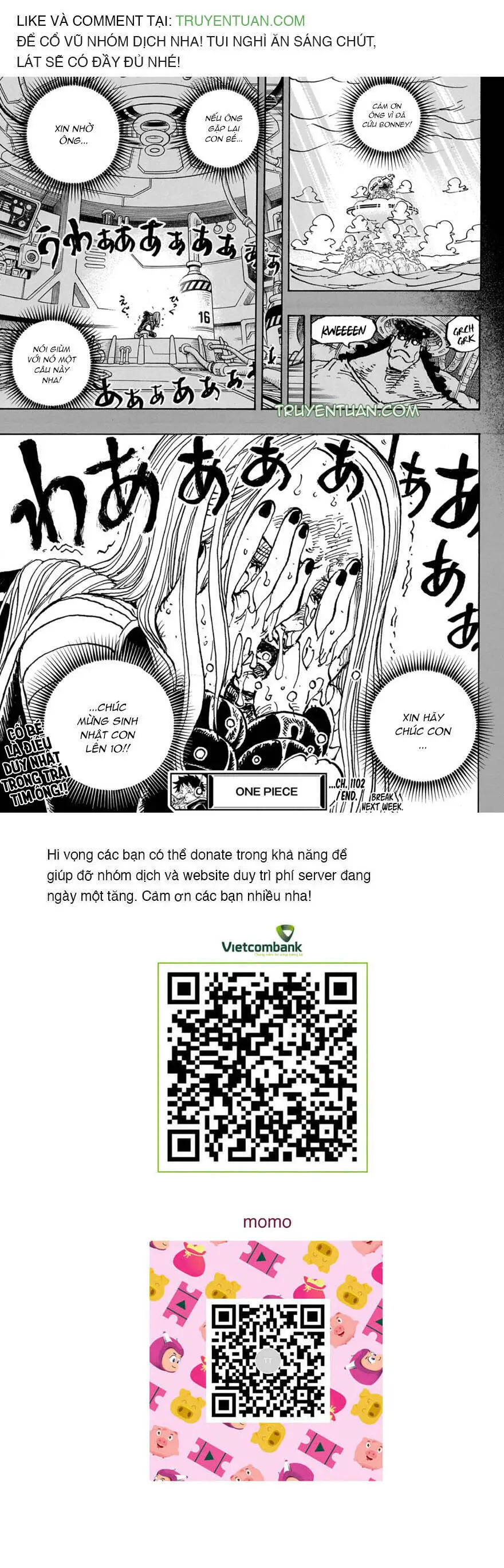 One Piece Nettruyen ZZZ Chương 1102 Page 19