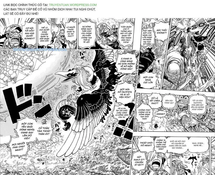 One Piece Nettruyen ZZZ Chương 1110 Page 8