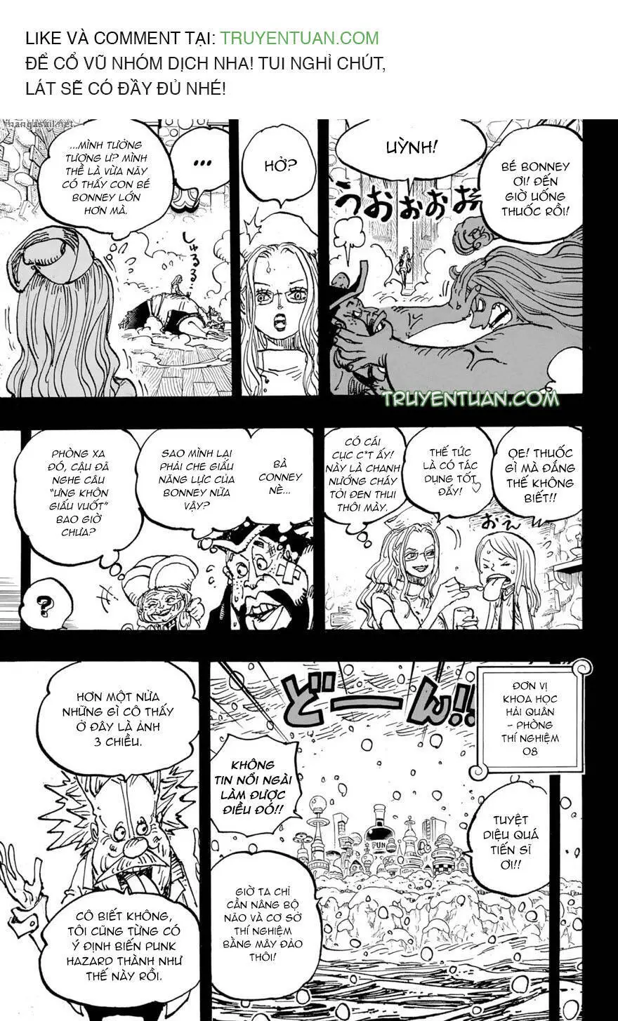 One Piece Nettruyen ZZZ Chương 1101 Page 10