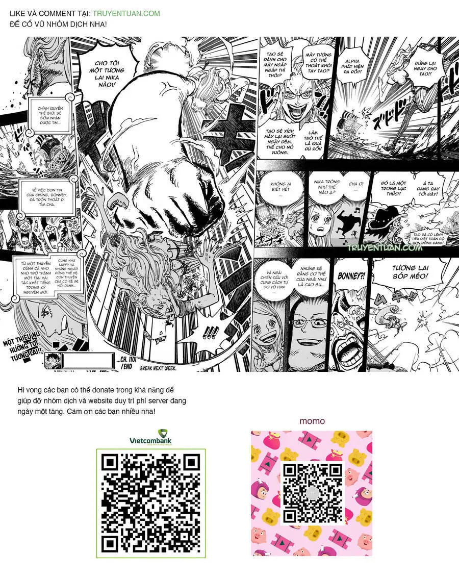 One Piece Nettruyen ZZZ Chương 1101 Page 17