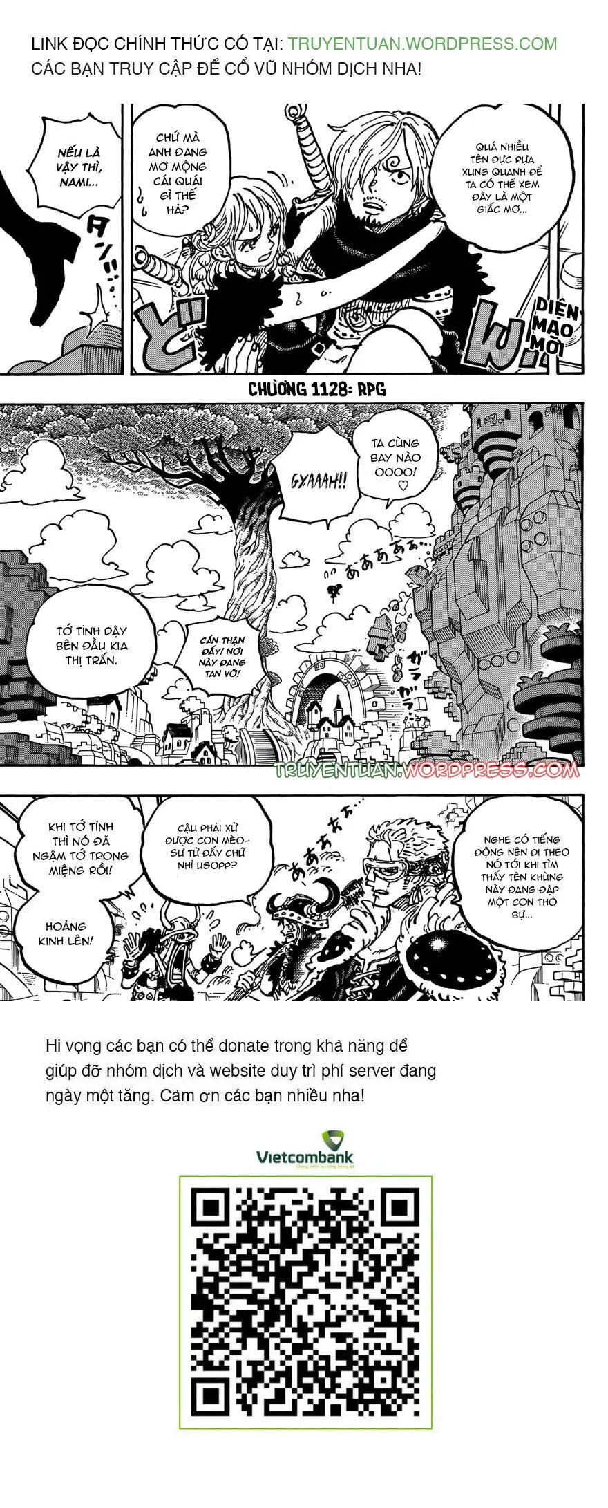 One Piece Nettruyen ZZZ Chương 1128 Page 3
