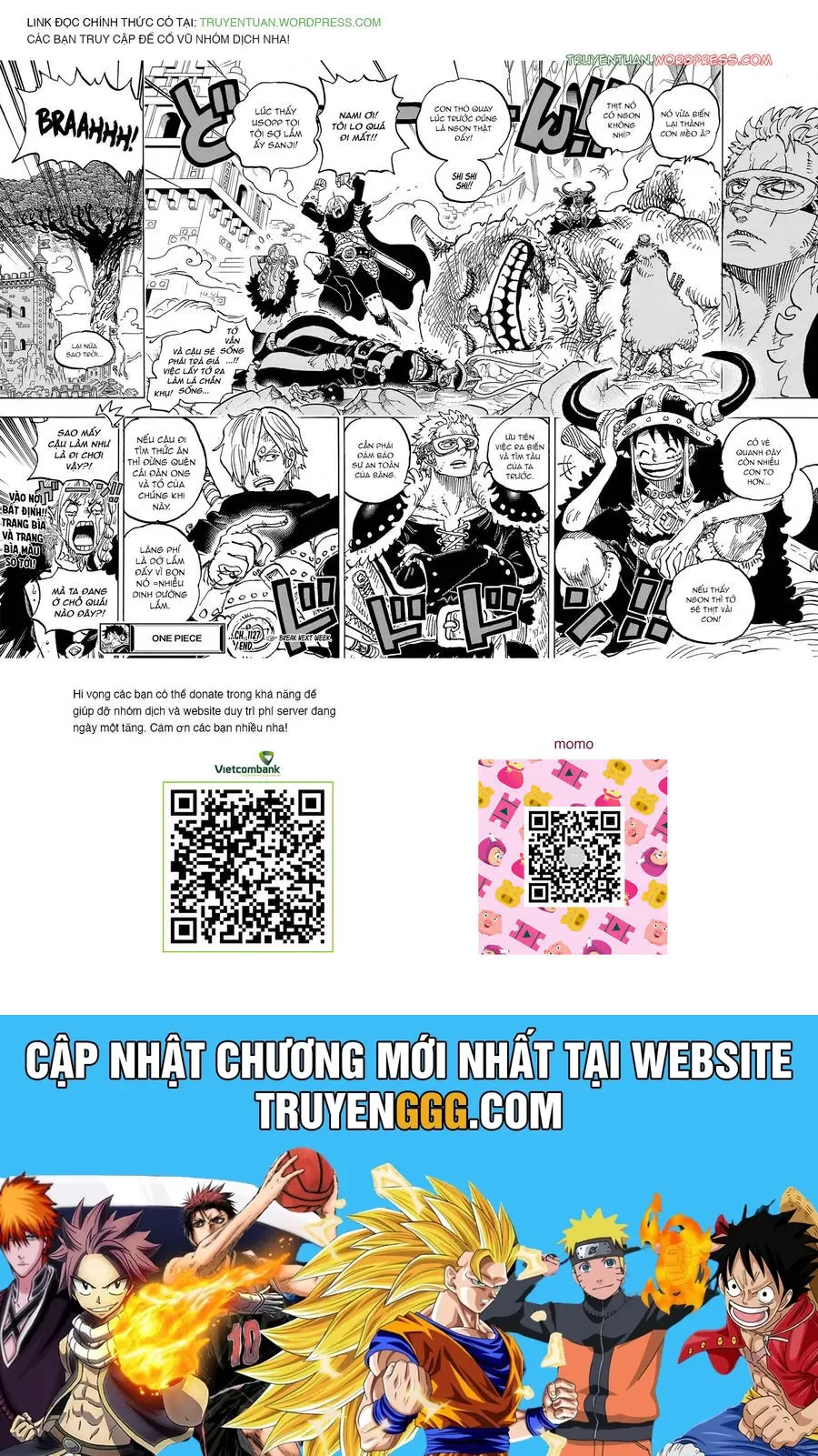 One Piece Nettruyen ZZZ Chương 1127 Page 13