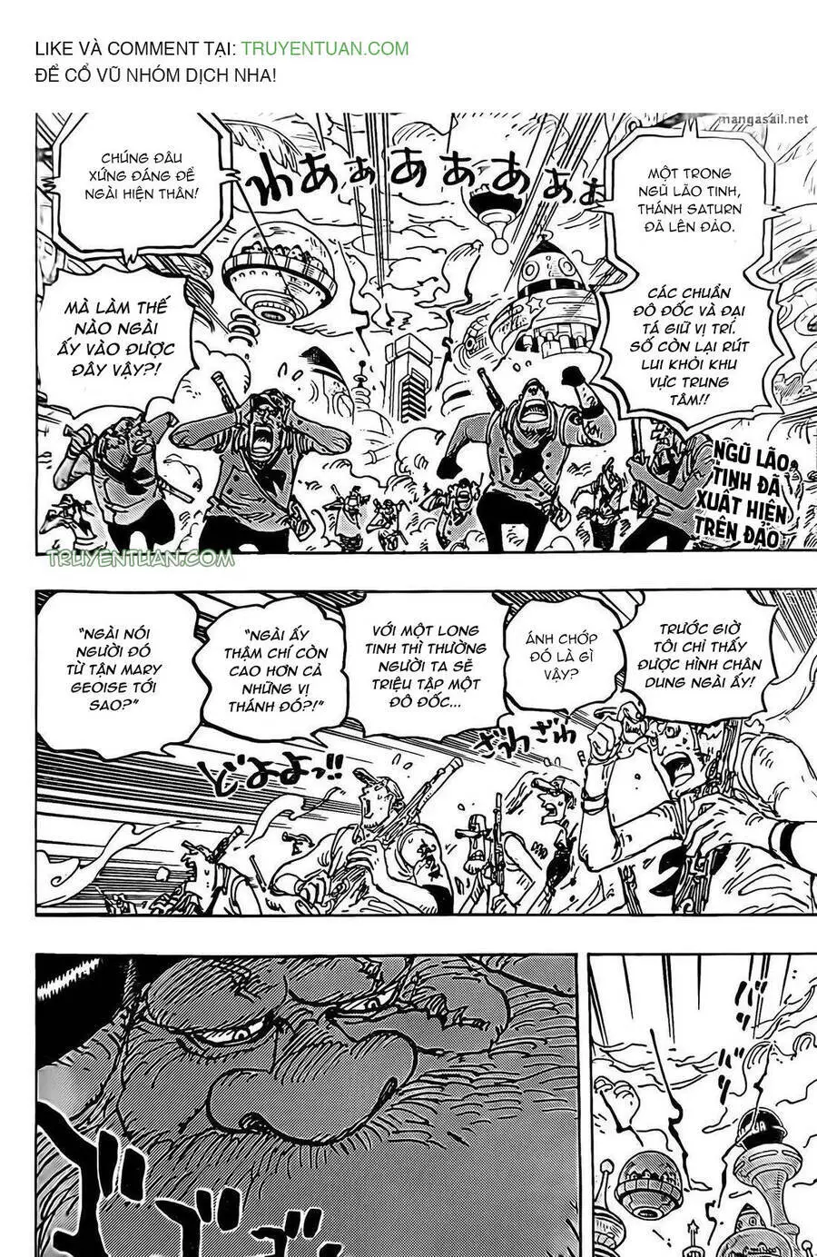 One Piece Nettruyen ZZZ Chương 1095 Page 2