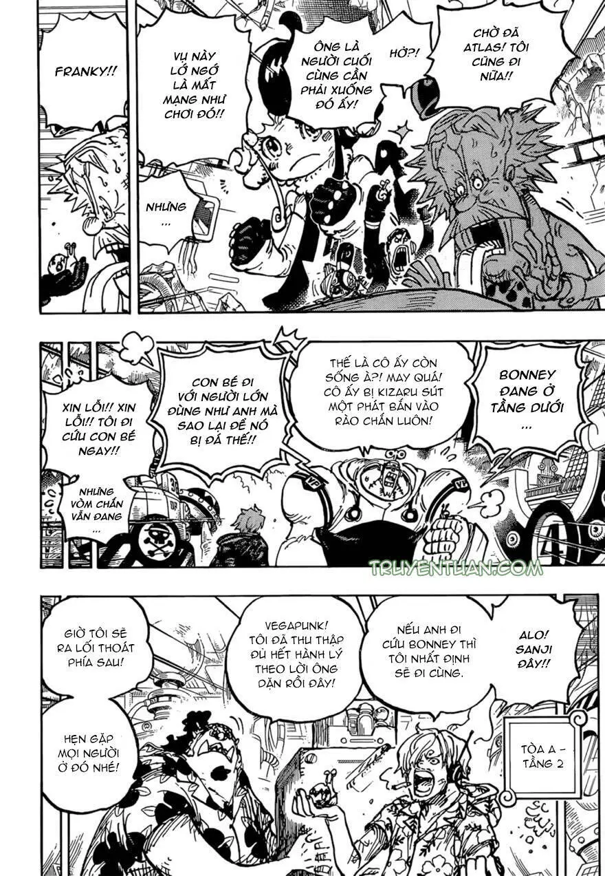 One Piece Nettruyen ZZZ Chương 1093 Page 4