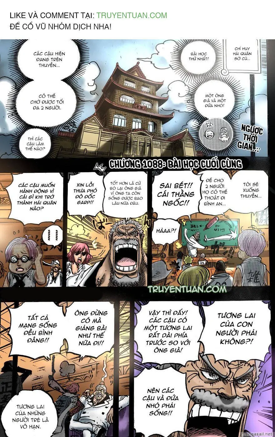 One Piece Nettruyen ZZZ Chương 1088 Page 3
