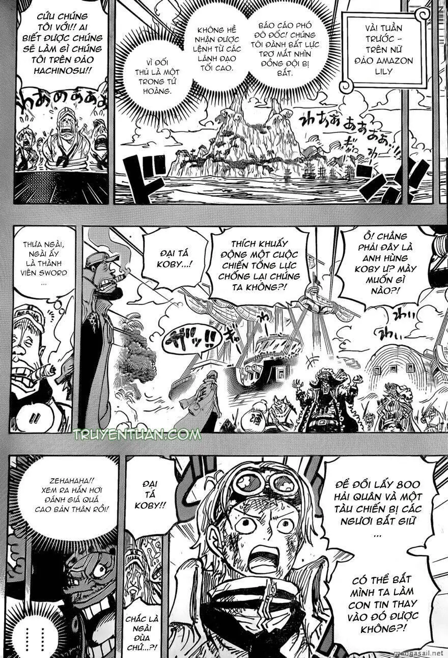 One Piece Nettruyen ZZZ Chương 1088 Page 4