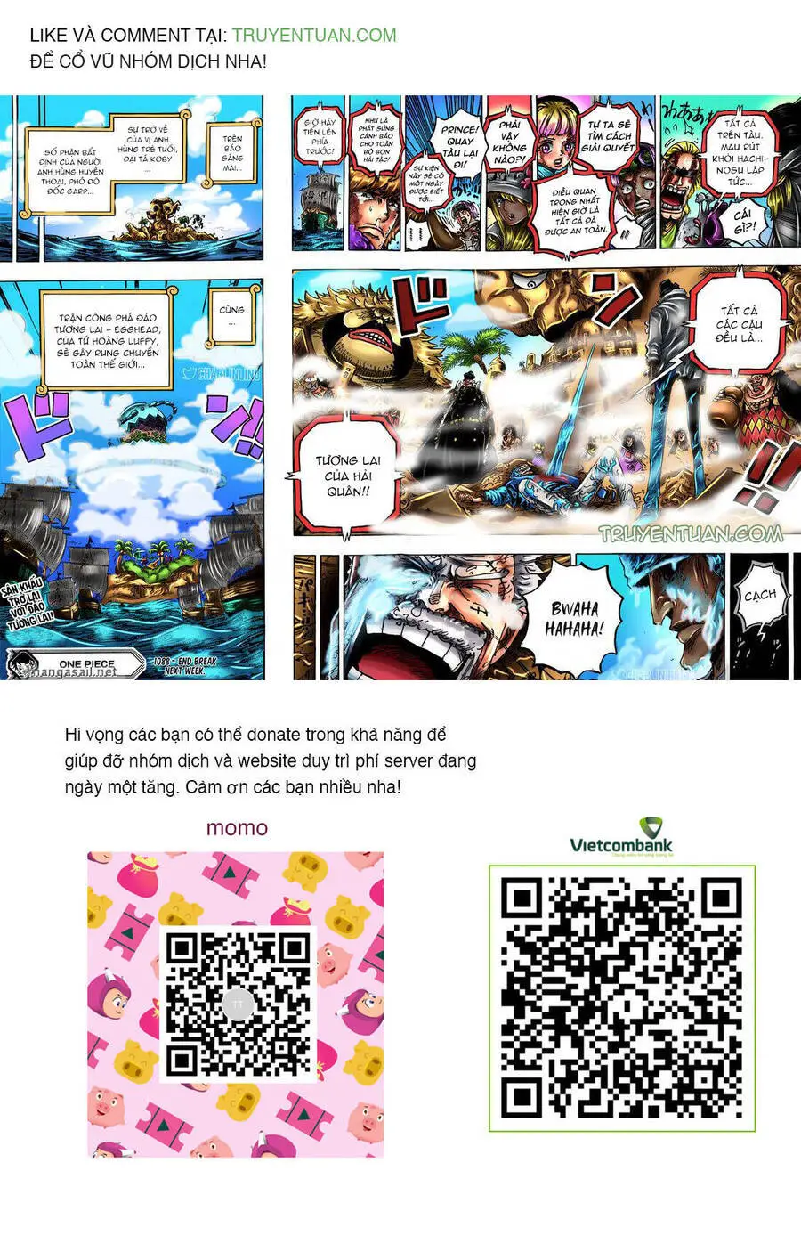 One Piece Nettruyen ZZZ Chương 1088 Page 16