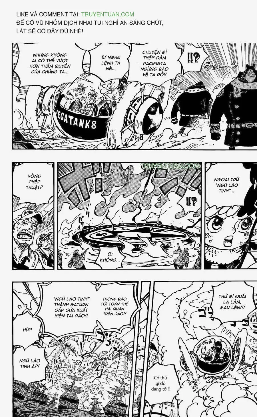 One Piece Nettruyen ZZZ Chương 1094 Page 14
