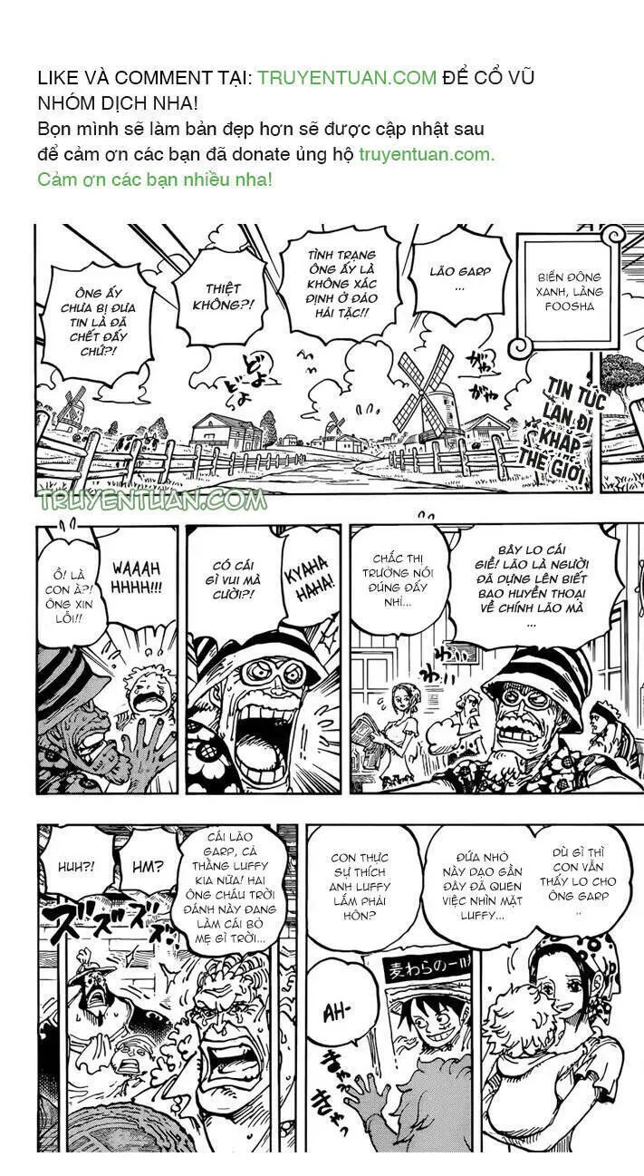 One Piece Nettruyen ZZZ Chương 1089 Page 4