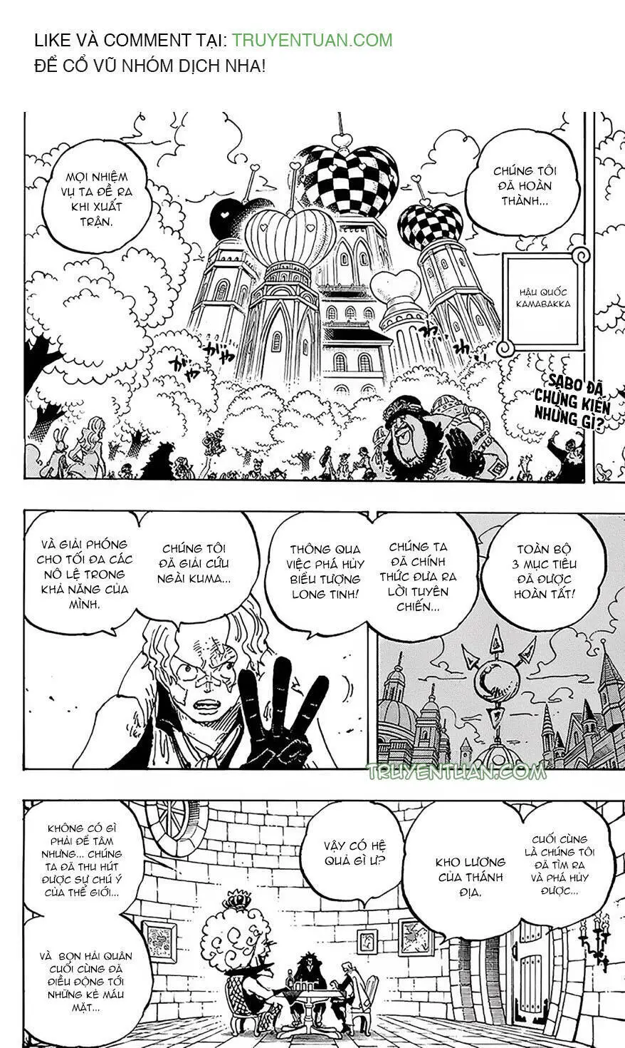 One Piece Nettruyen ZZZ Chương 1083 Page 3