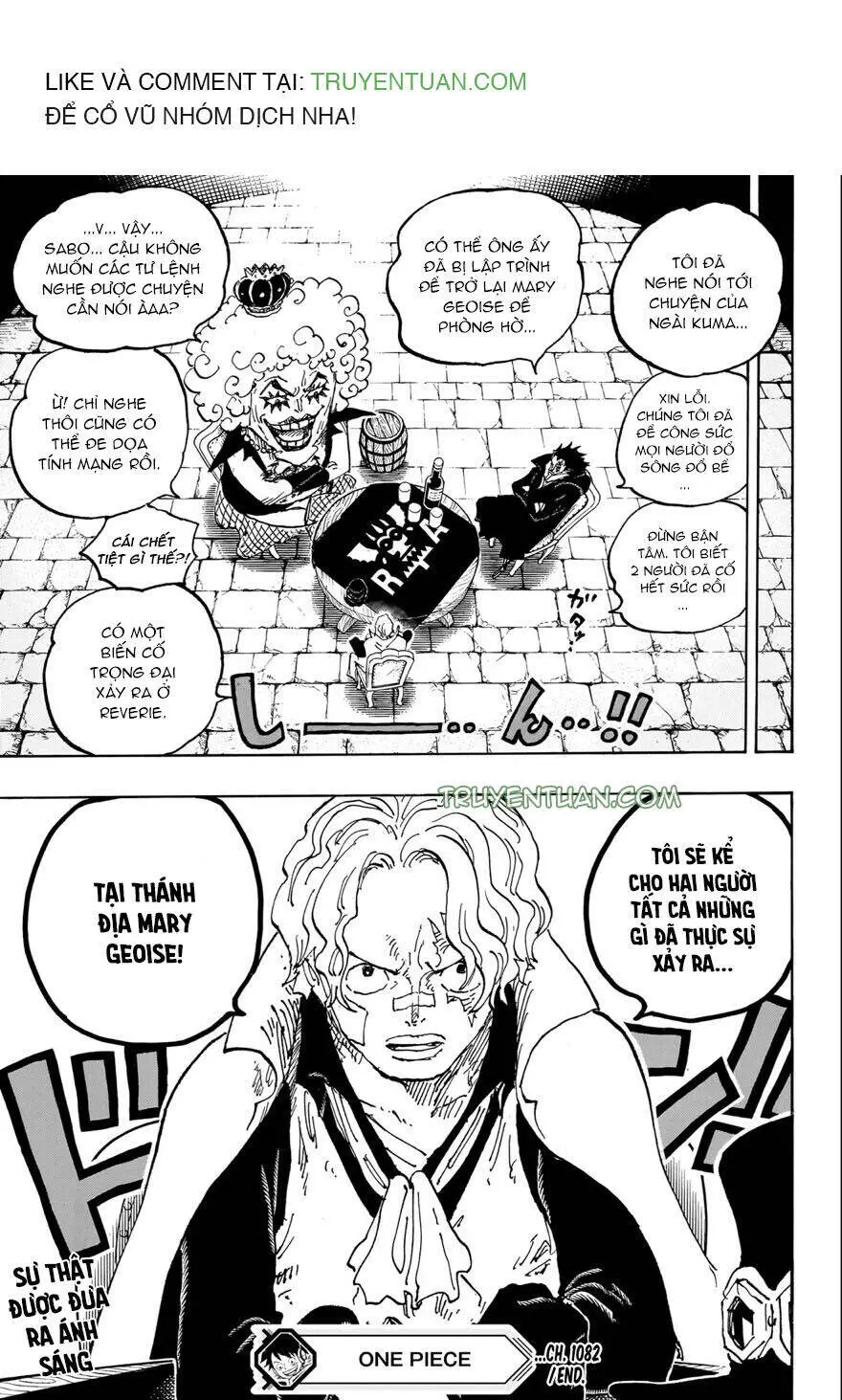 One Piece Nettruyen ZZZ Chương 1082 Page 14