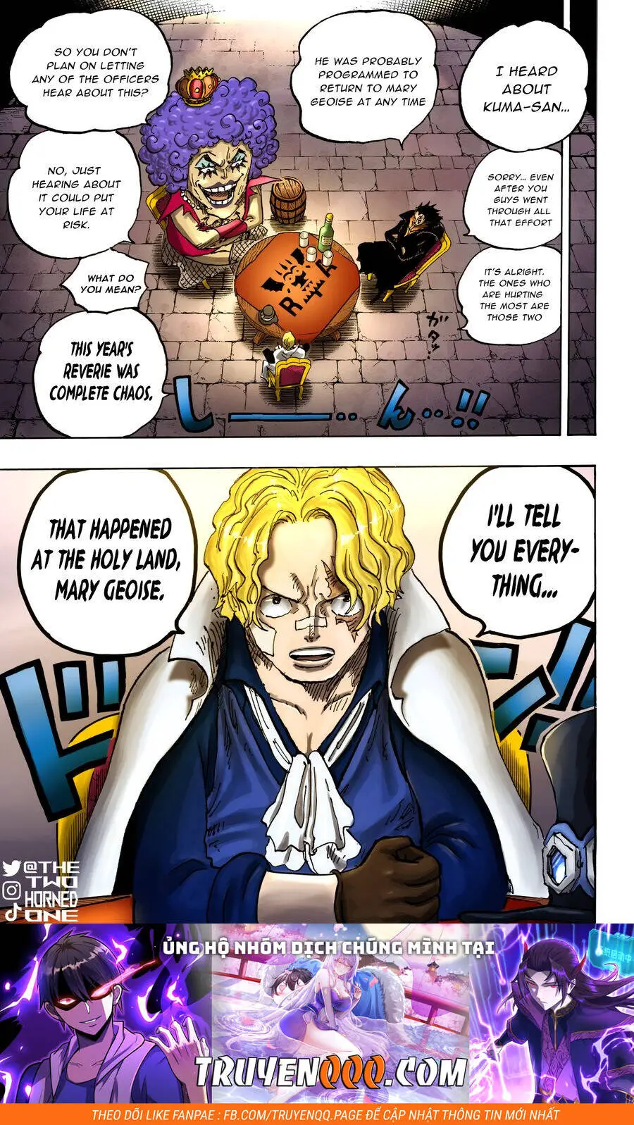 One Piece Nettruyen ZZZ Chương 1082 Page 15