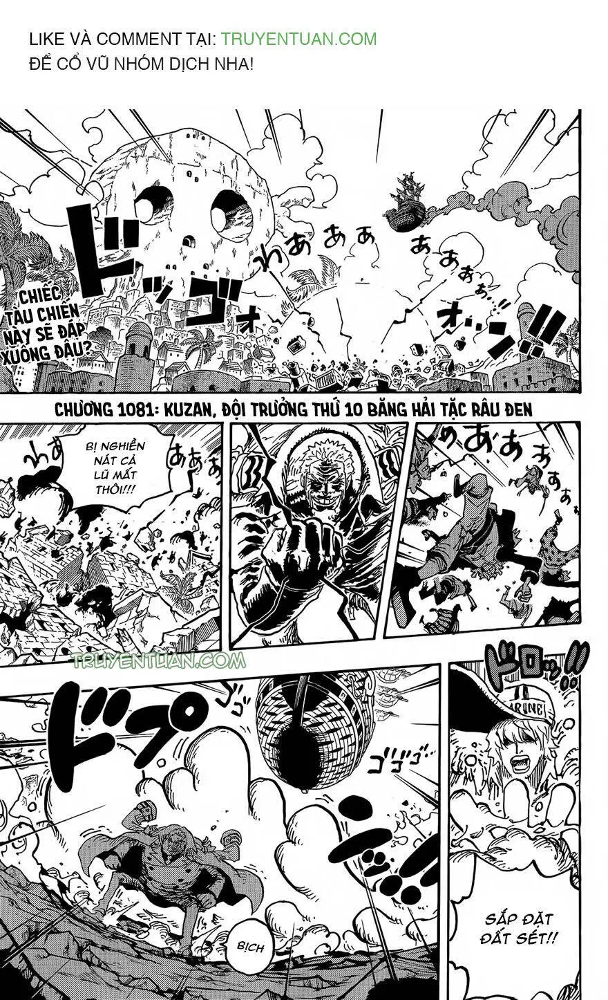 One Piece Nettruyen ZZZ Chương 1081 Page 3