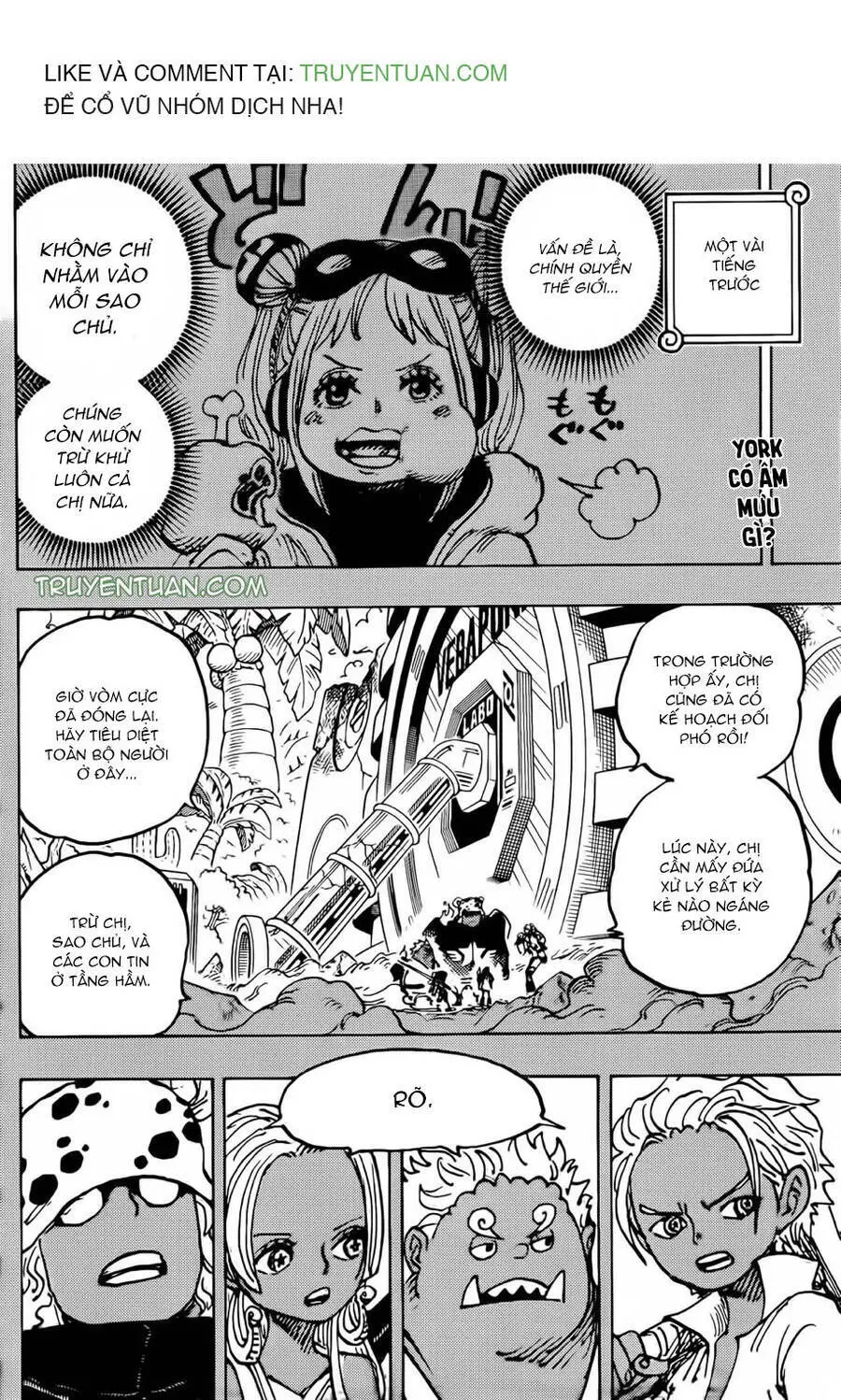 One Piece Nettruyen ZZZ Chương 1079 Page 2