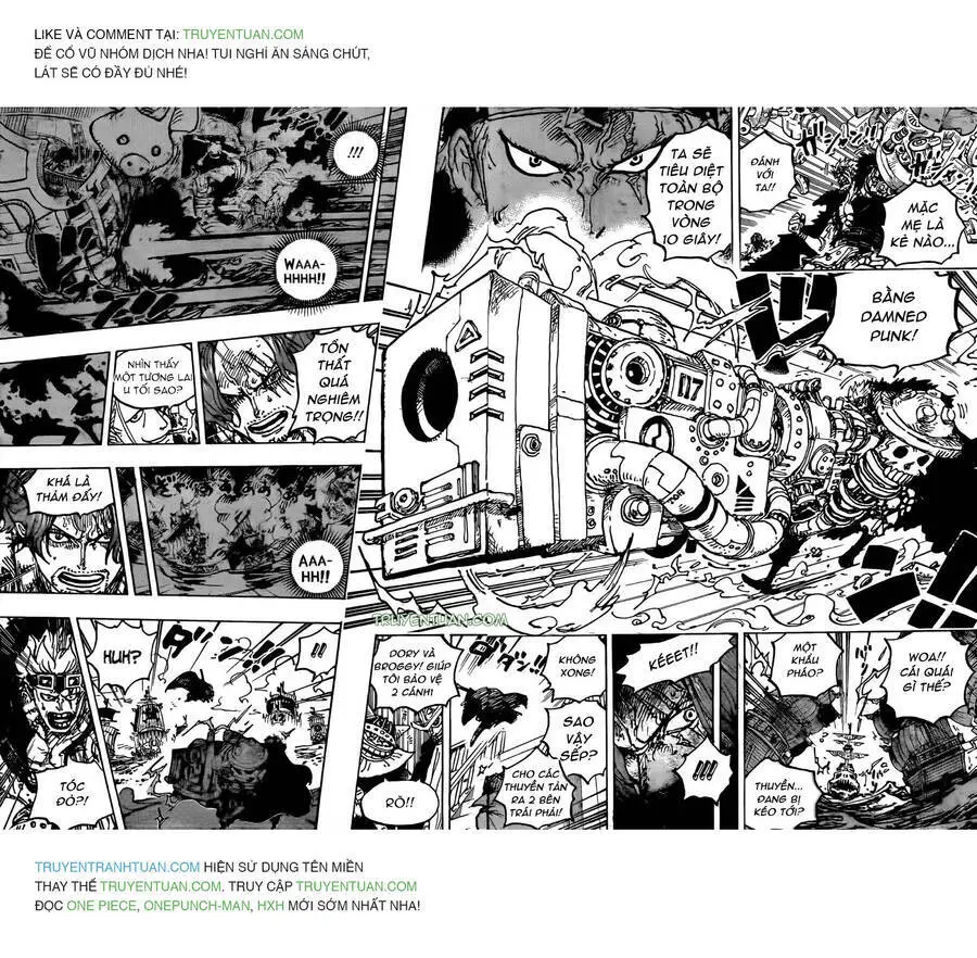 One Piece Nettruyen ZZZ Chương 1079 Page 8