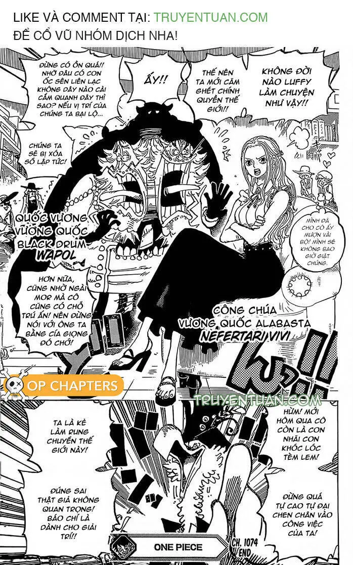 One Piece Nettruyen ZZZ Chương 1074 Page 17