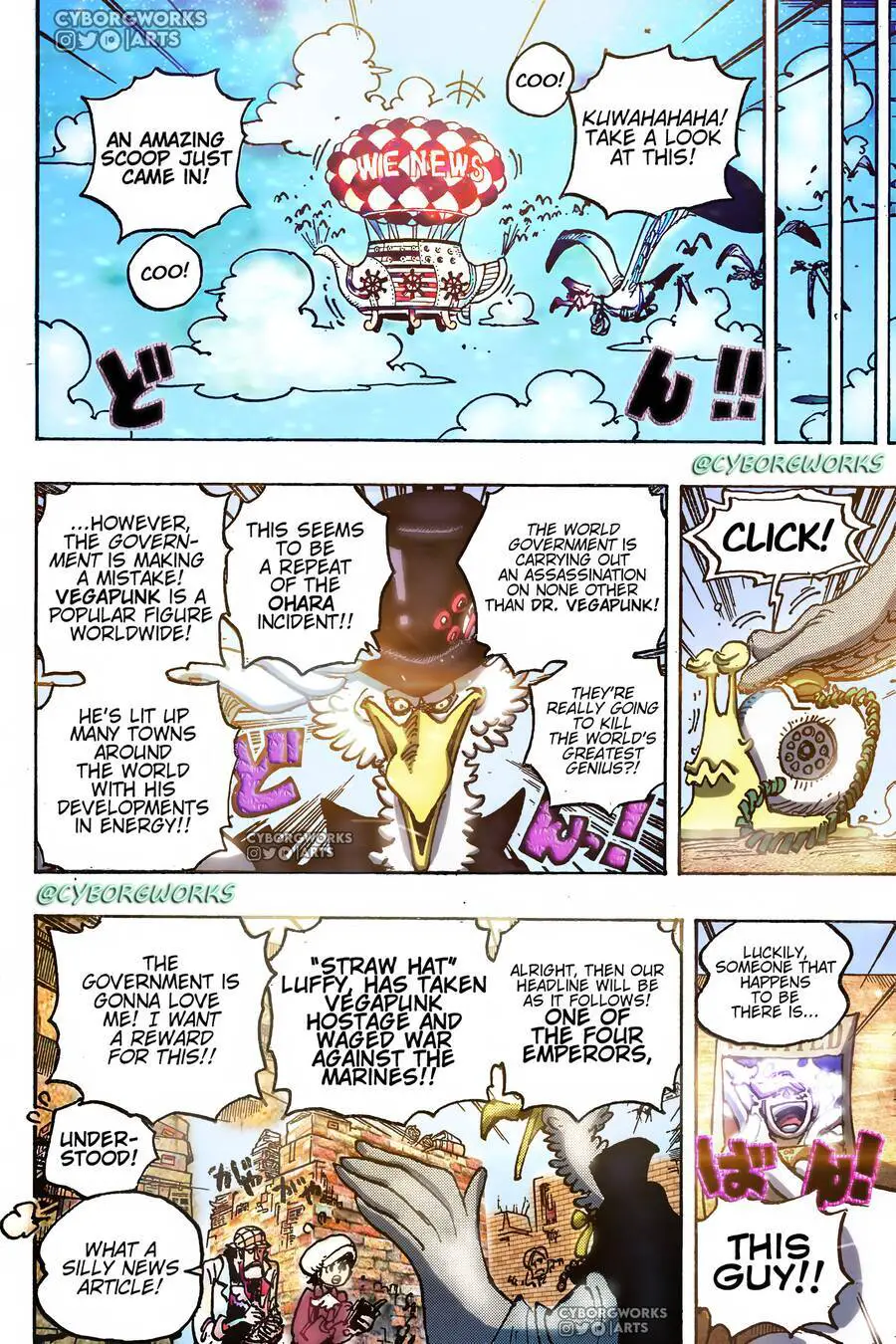 One Piece Nettruyen ZZZ Chương 1074 Page 19