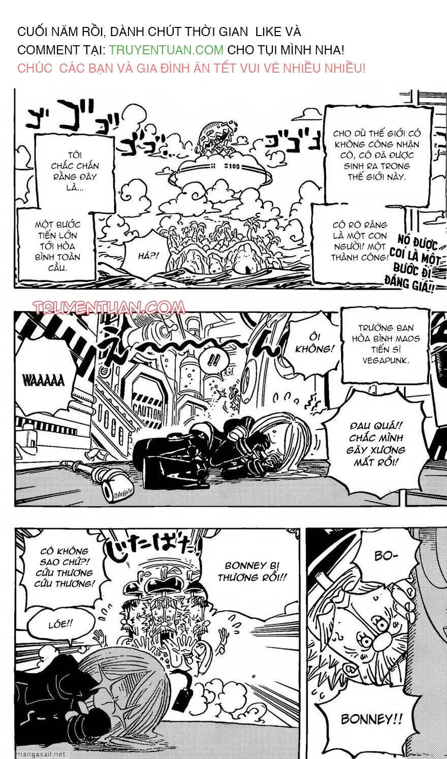 One Piece Nettruyen ZZZ Chương 1072 Page 2