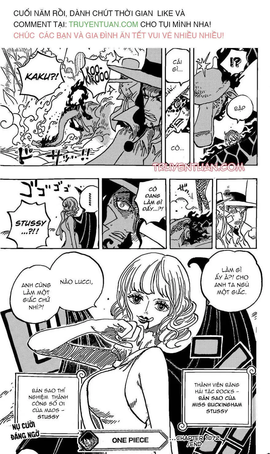 One Piece Nettruyen ZZZ Chương 1072 Page 16