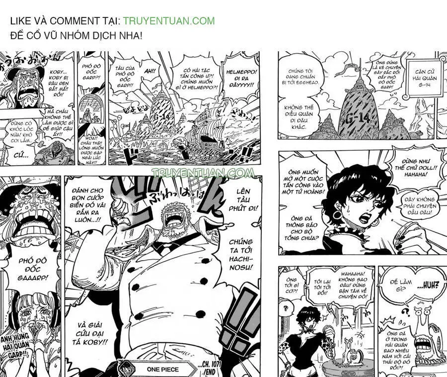 One Piece Nettruyen ZZZ Chương 1071 Page 13