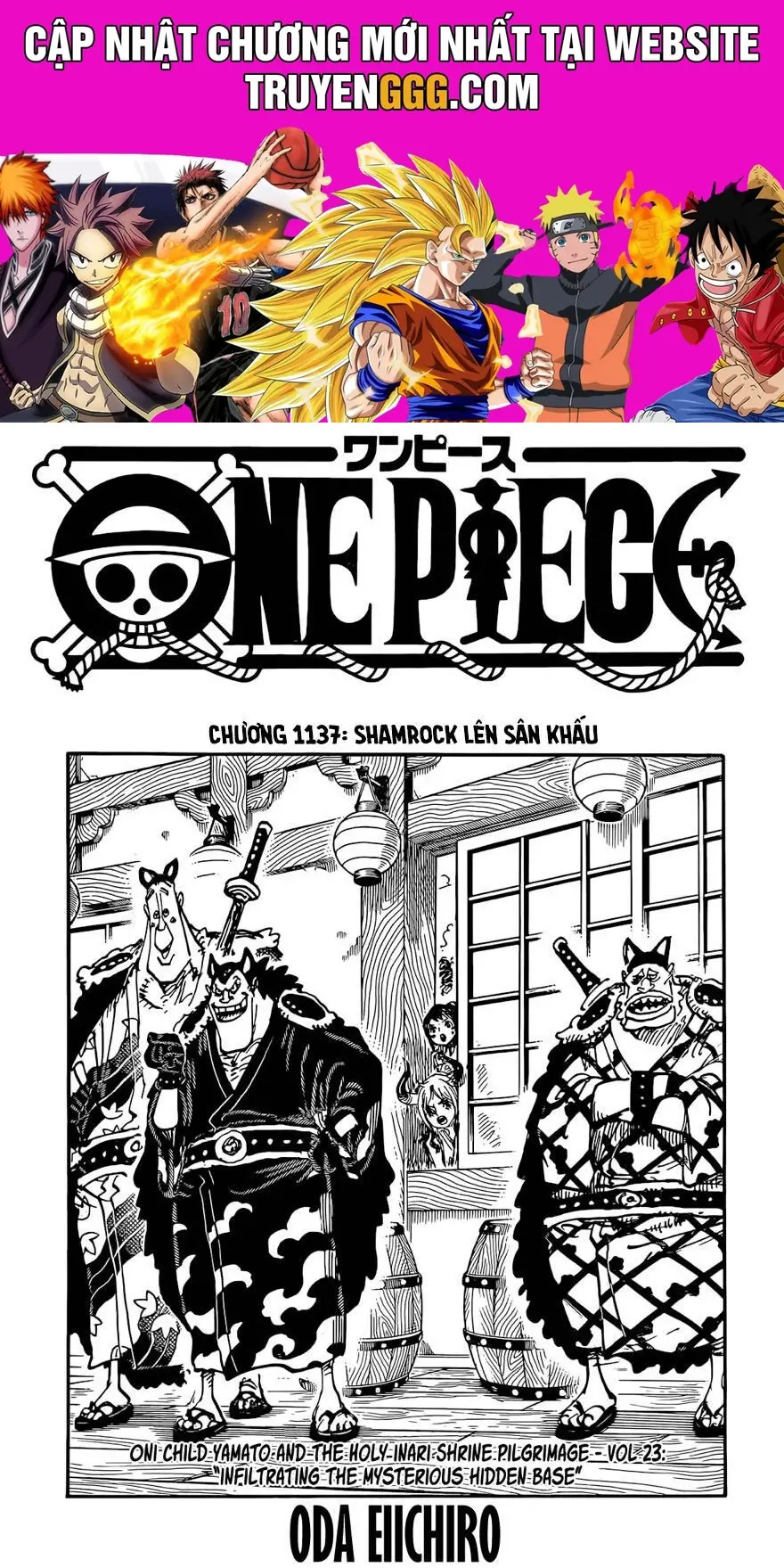 One Piece Nettruyen ZZZ Chương 1137 Page 1